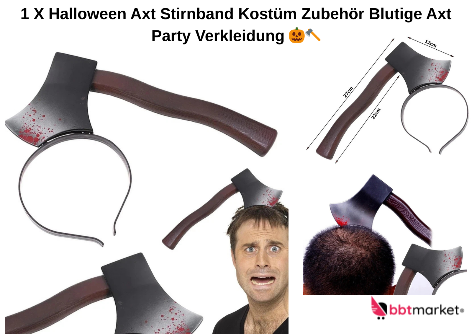 11-tlg Halloween Deko Set 🎃 Komplett Paket für Ihre Halloween Feier