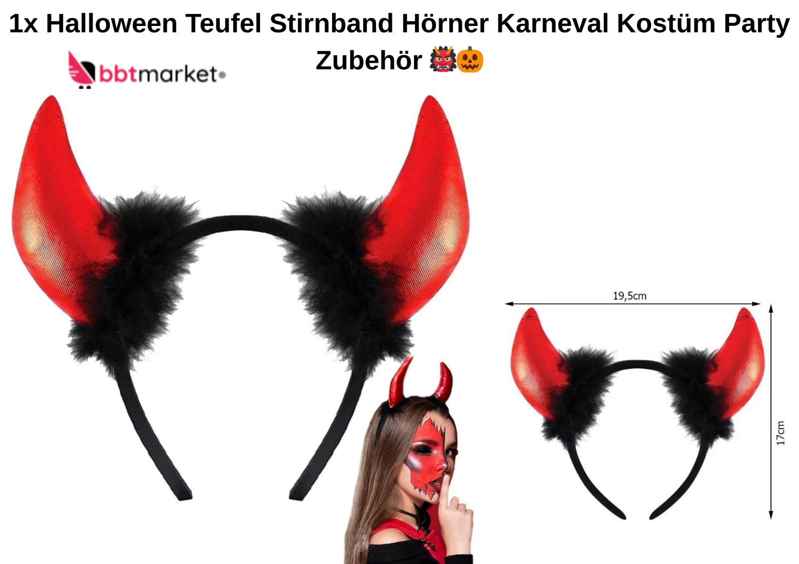 11-tlg Halloween Deko Set 🎃 Komplett Paket für Ihre Halloween Feier