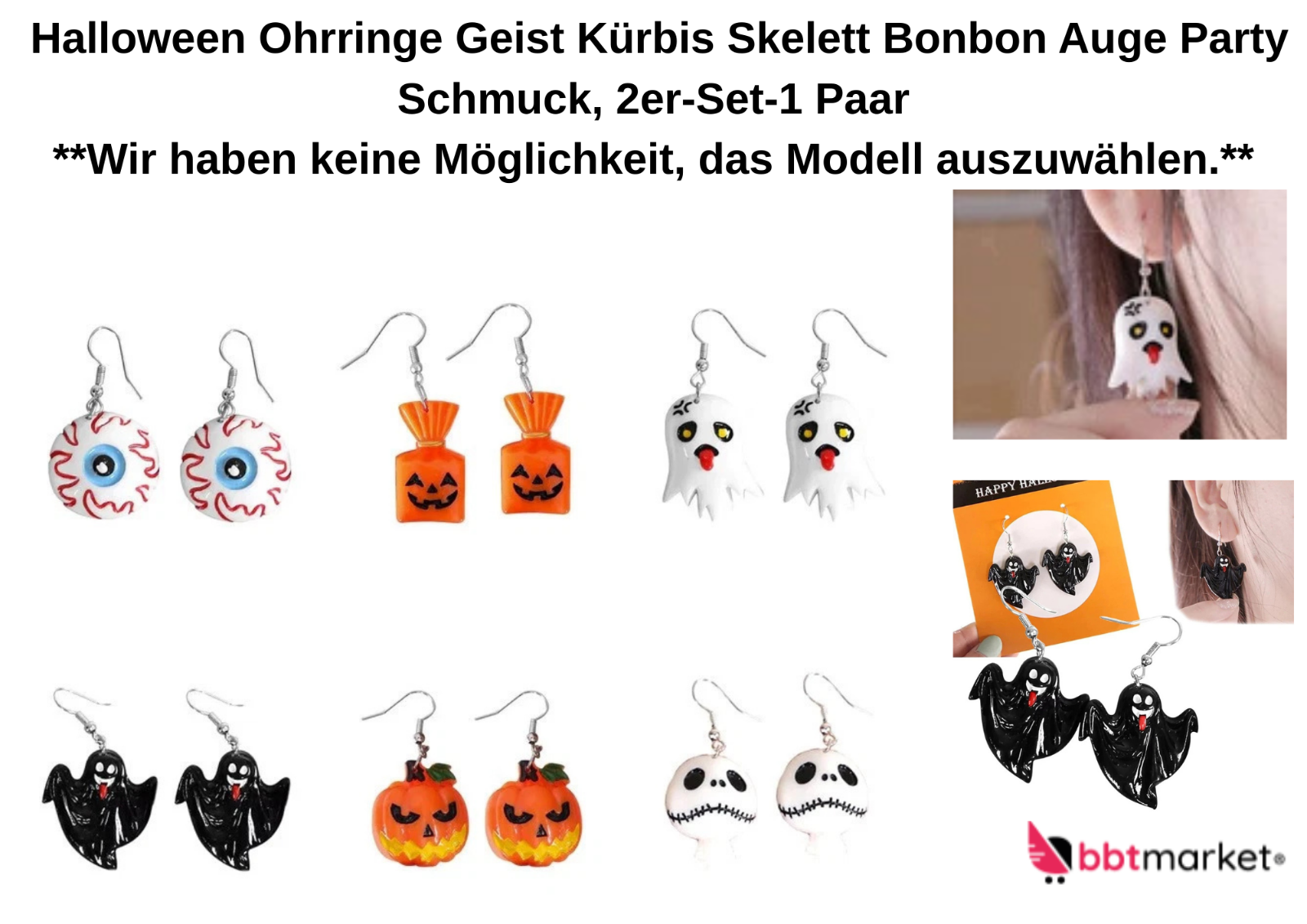 11-tlg Halloween Deko Set 🎃 Komplett Paket für Ihre Halloween Feier
