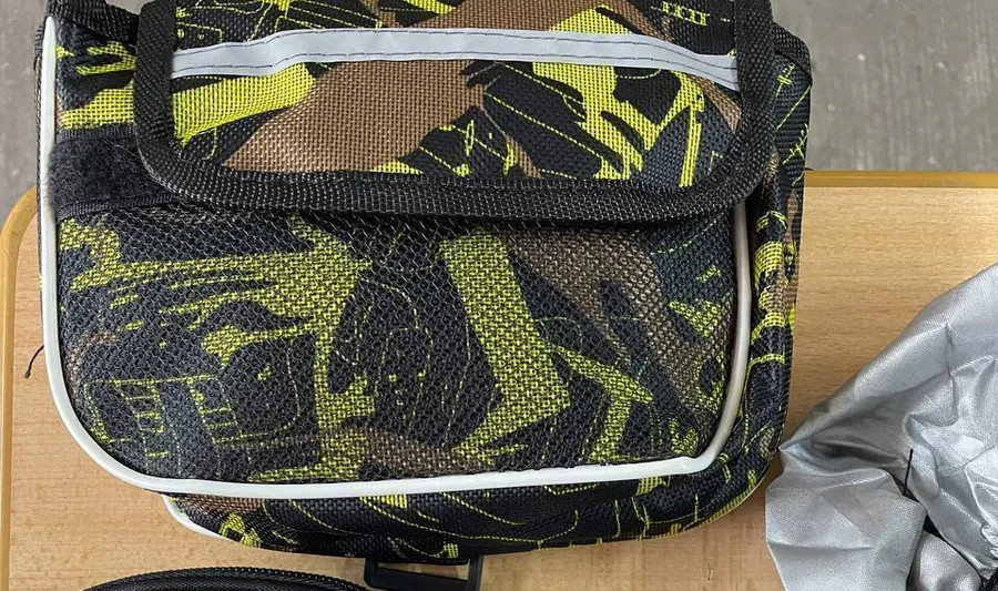 Fahrrad Rahmentasche Gelb Oberrohrtasche Handytasche Fahrradtasche