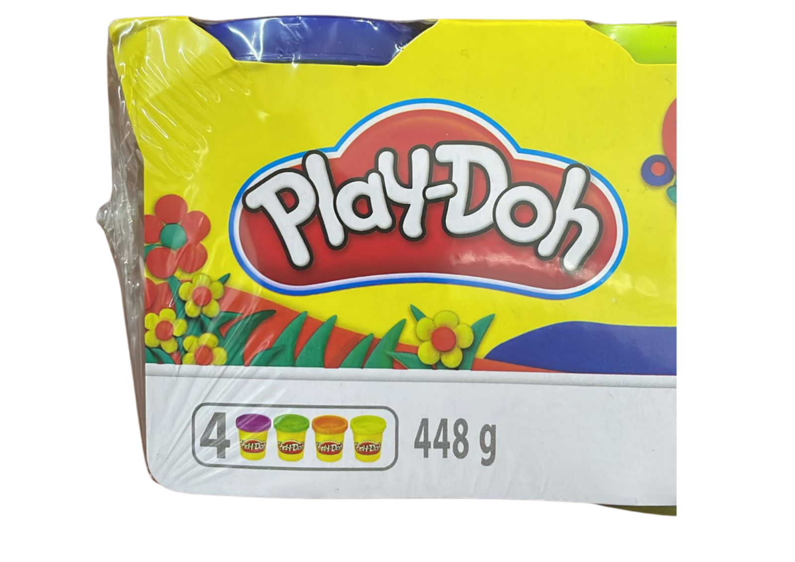 Play-Doh Wild 4er Set 4x112g Modelliermasse Kinder Knete Farben Bastelset