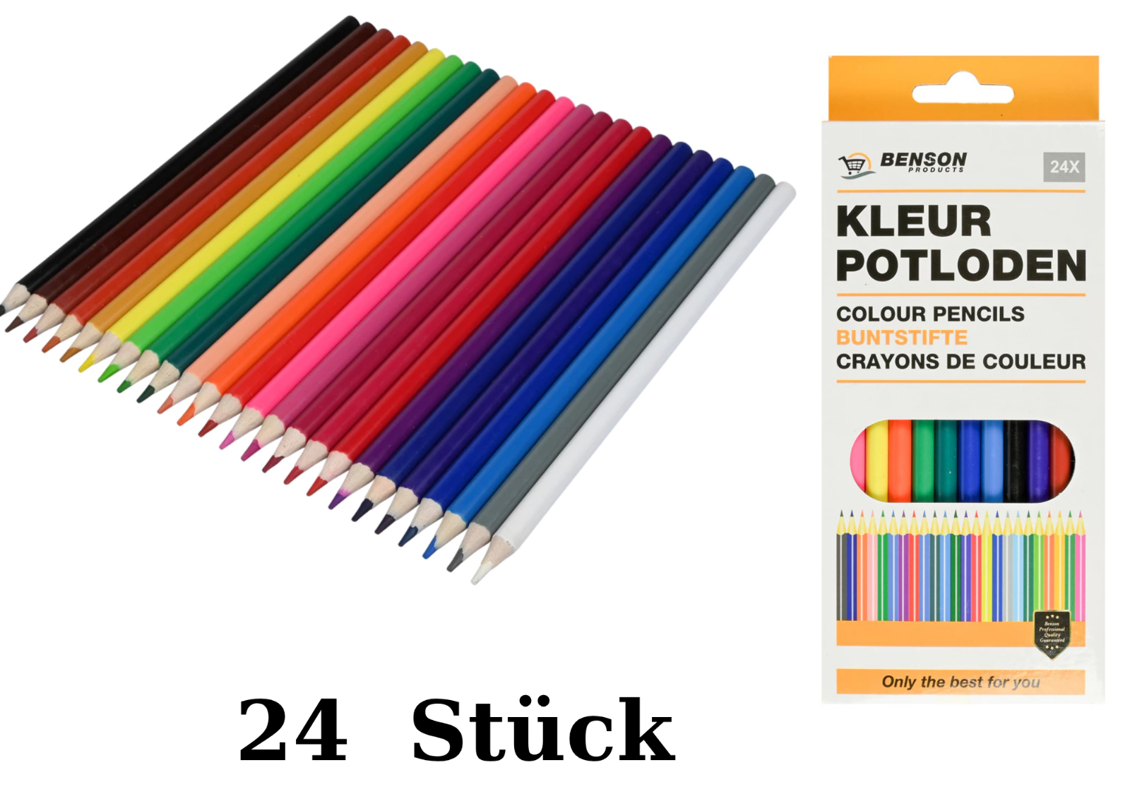 Buntstifte Malstifte Farbstifte Set 24 72 120 Stück für Kinder & Schule 🎨