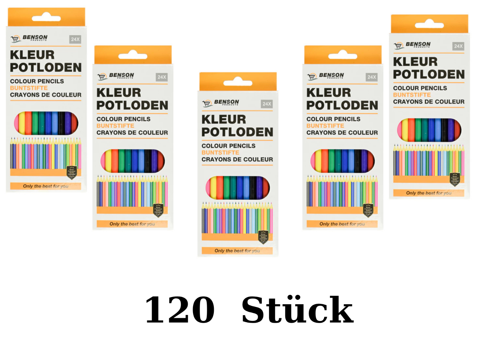 Buntstifte Malstifte Farbstifte Set 24 72 120 Stück für Kinder & Schule 🎨