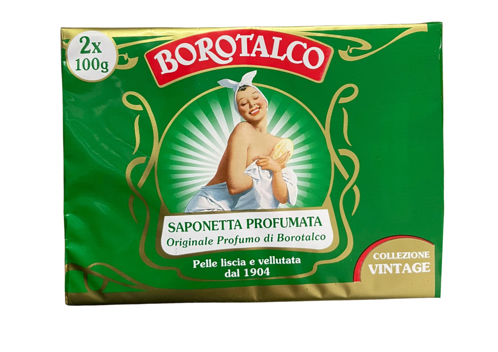 Borotalco feste Seife 2x100g 🌿 Duftend & pflegend für samtweiche Haut