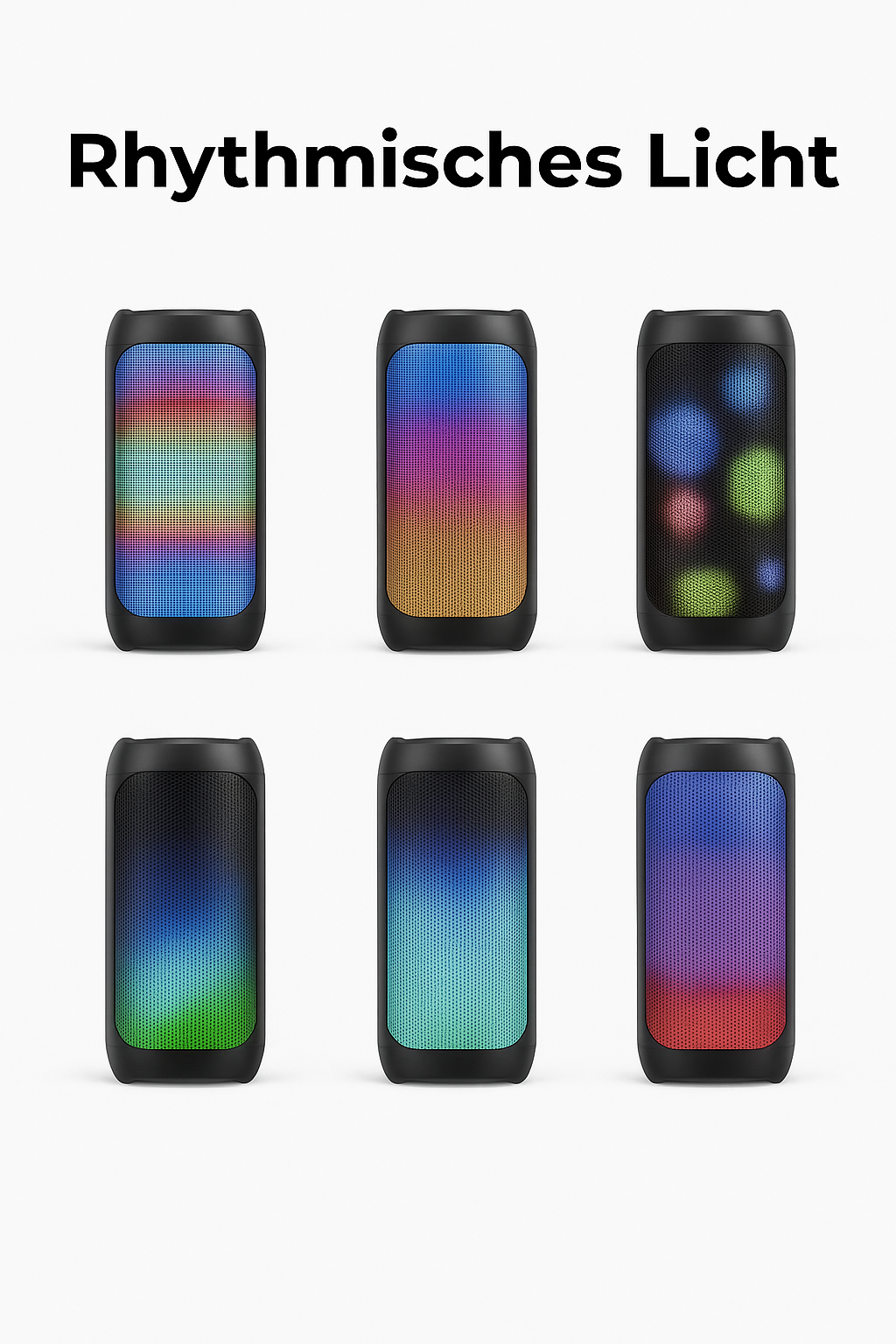 VOSFEEL Bluetooth 5.1 Lautsprecher – Wasserdicht & Tragbar | Starker Bass, True Wireless Stereo & TF-Karten-Support für Handy & PC