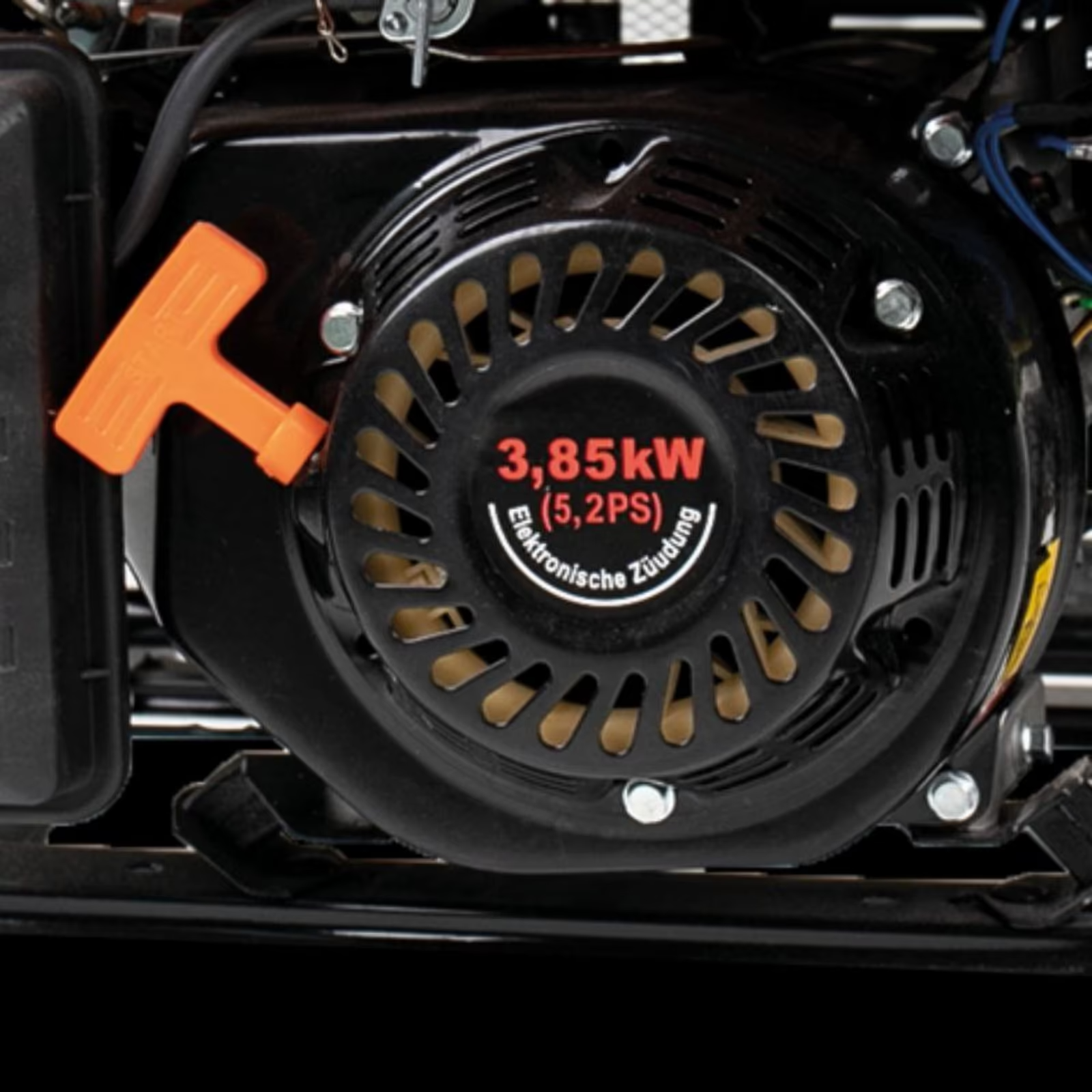 CROSS TOOLS Benzin-Stromerzeuger  Benzin Euro 5 AVR Mobil Fahrrahmen -  Generator 3000V Benzin