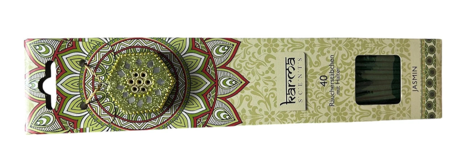 Räucherstäbchen Indische 40 Stück inkl. Halter – verschiedene Düfte (Karma Scent