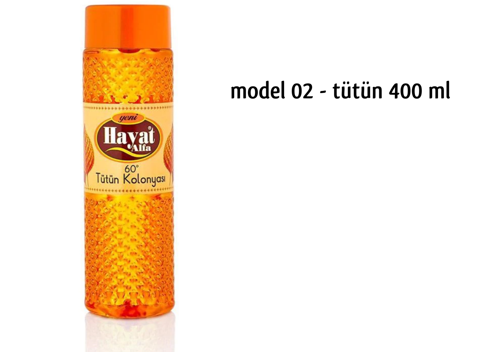 Hayat Alfa Kolonya Set 400 ml & 150 ml – verschiedene Düfte – 60/80 % Alkohol 🍋