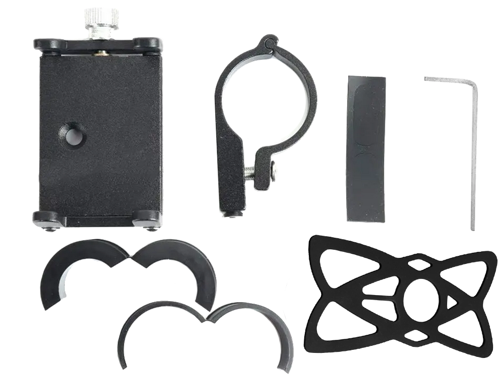 Alu Fahrrad Halterung Handy Halter Motorrad Bike Smartphone Universal Roller NEU