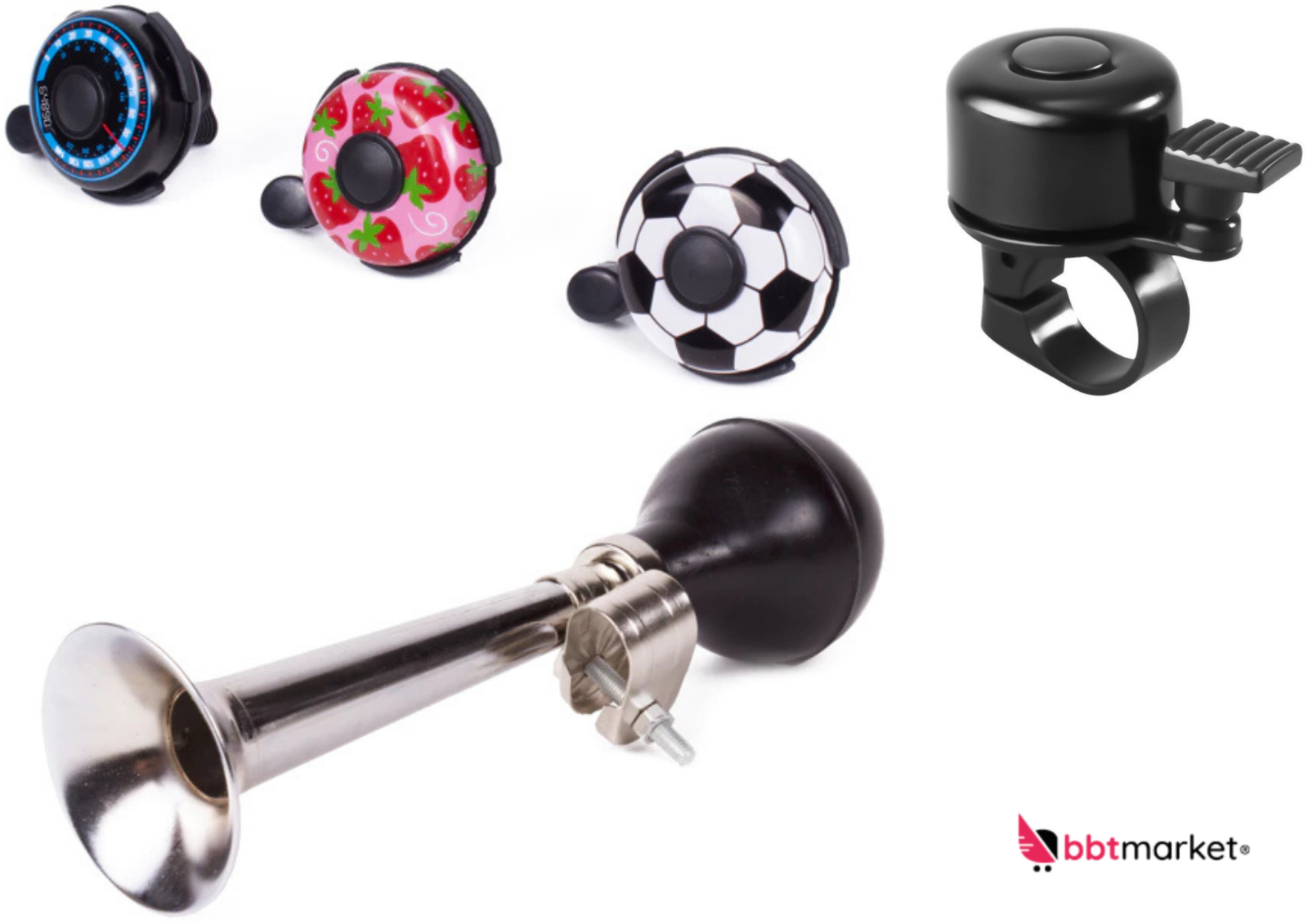 Fahrradklingel aus Aluminium – Kompakt, Laut & Wetterfest