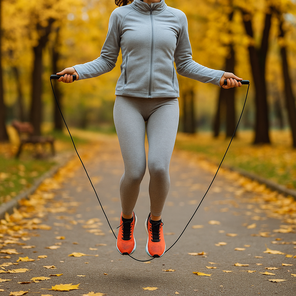 Verstellbares Fitness Springseil mit Kugellager – Crossfit Speed Rope