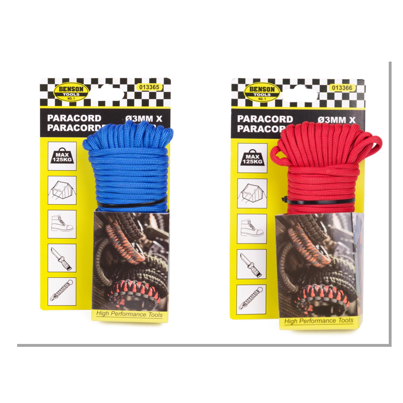 Paracord 3mm 15m Seil Outdoor Camping 125kg Farbmix 1 Stück