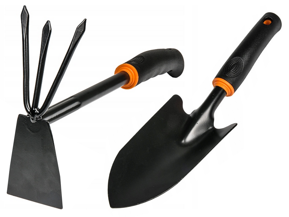 Gartengeräte Set 6tlg Gartenwerkzeug Schaufel Harke Hacke für Gartenarbeit