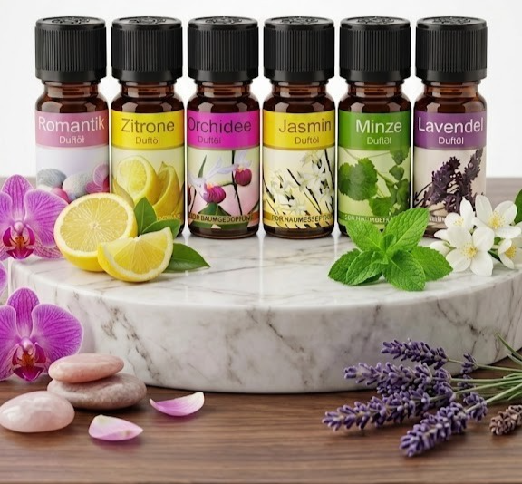 Duftöl 10ml 1 Stück Aromaöl Auswahl Minze Lavendel Jasmin Zitrone Diffuser