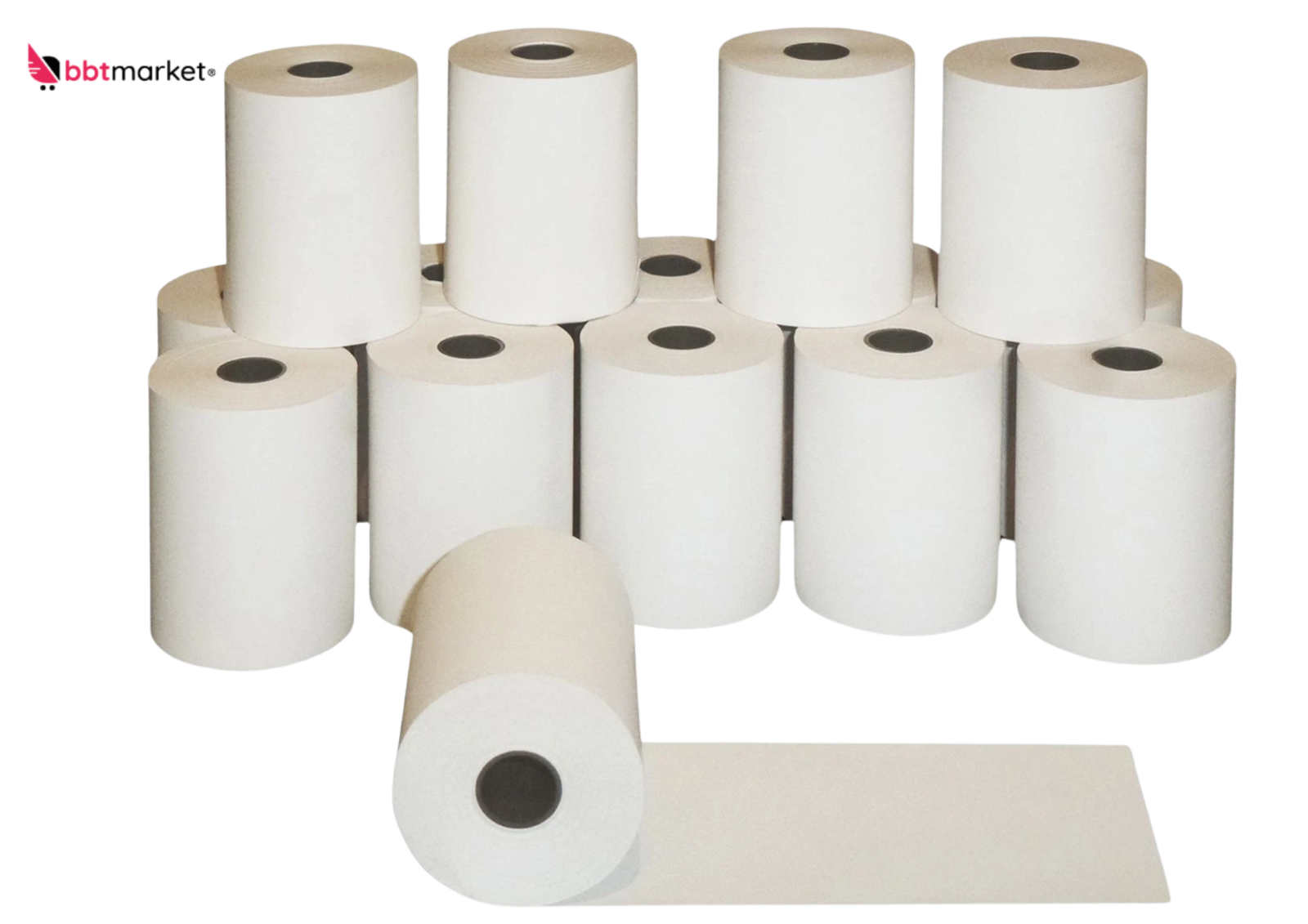 Thermorollen 57mm x 25m x 12mm Bonrollen Kassenrollen 1 5 50 Rollen