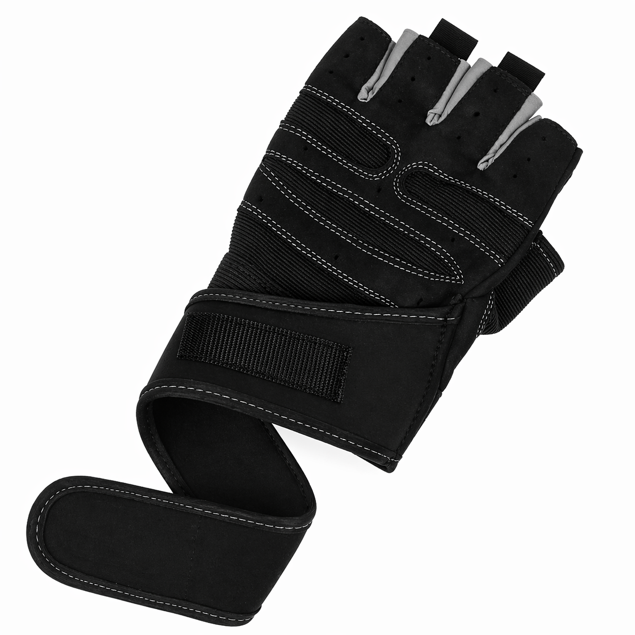 Trainingshandschuhe gepolstert XL Fitness Handschuhe Grip Klett