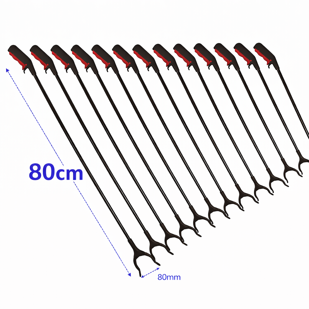 10x Greifzange 80cm PickUp Tool Müllgreifer Greifhilfe Müllzange Greifarm Müll