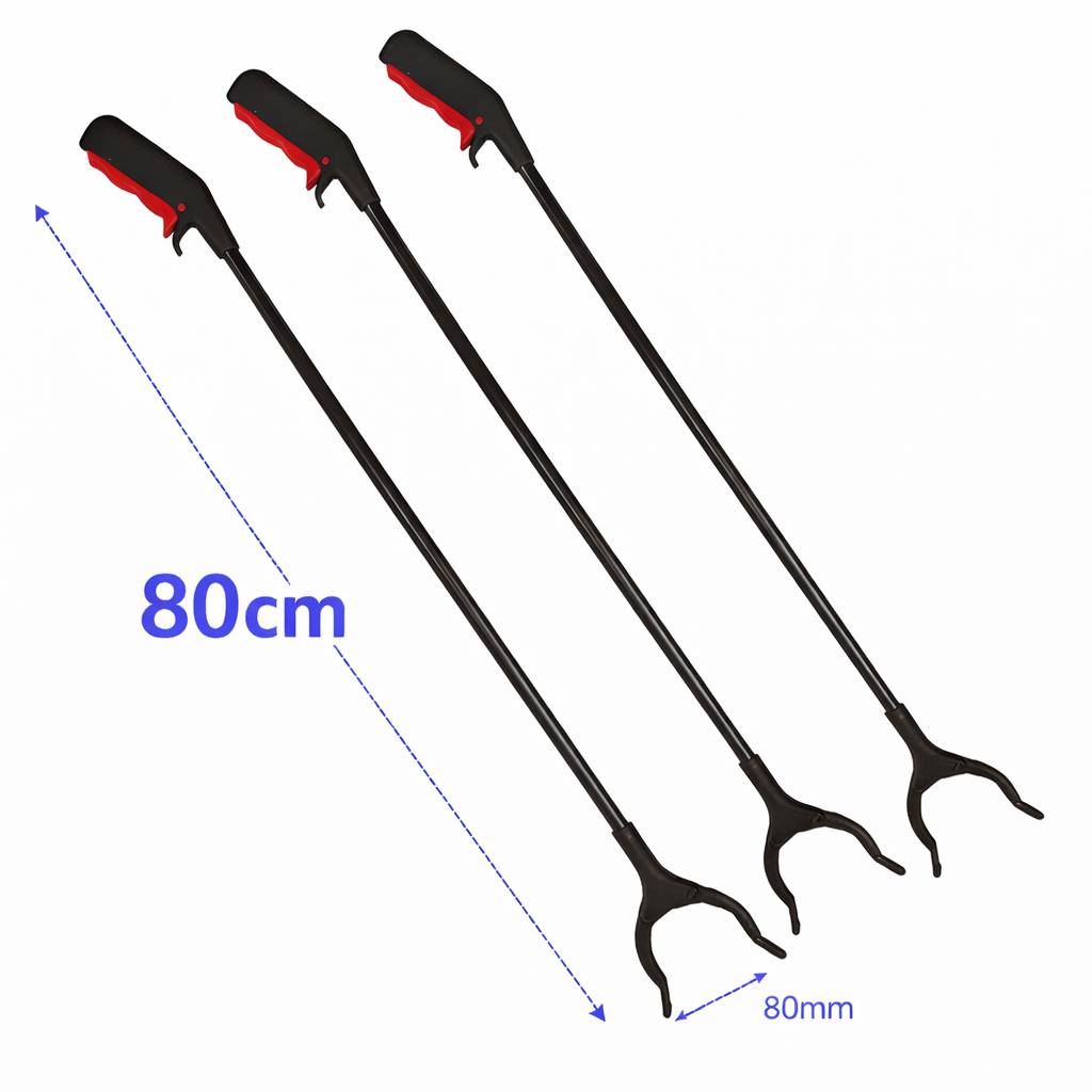 3x Greifzange 80cm PickUp Tool Müllgreifer Greifhilfe Müllzange Greifarm Müll