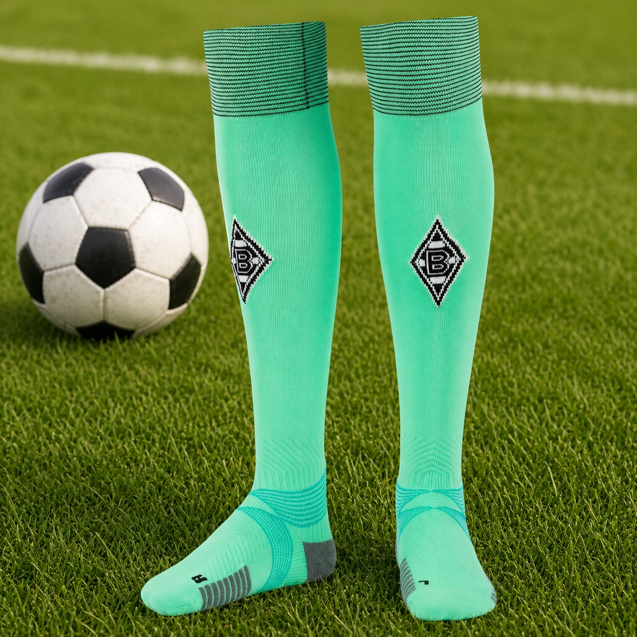 Fußball Stutzen kniehoch Dri-Fit 39-42 43-46 atmungsaktiv Sport