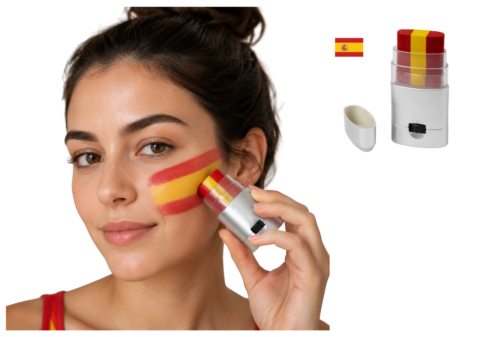 Spanien Fanartikel WM EM Shirt Schal Flagge Fanhorn Auswahl