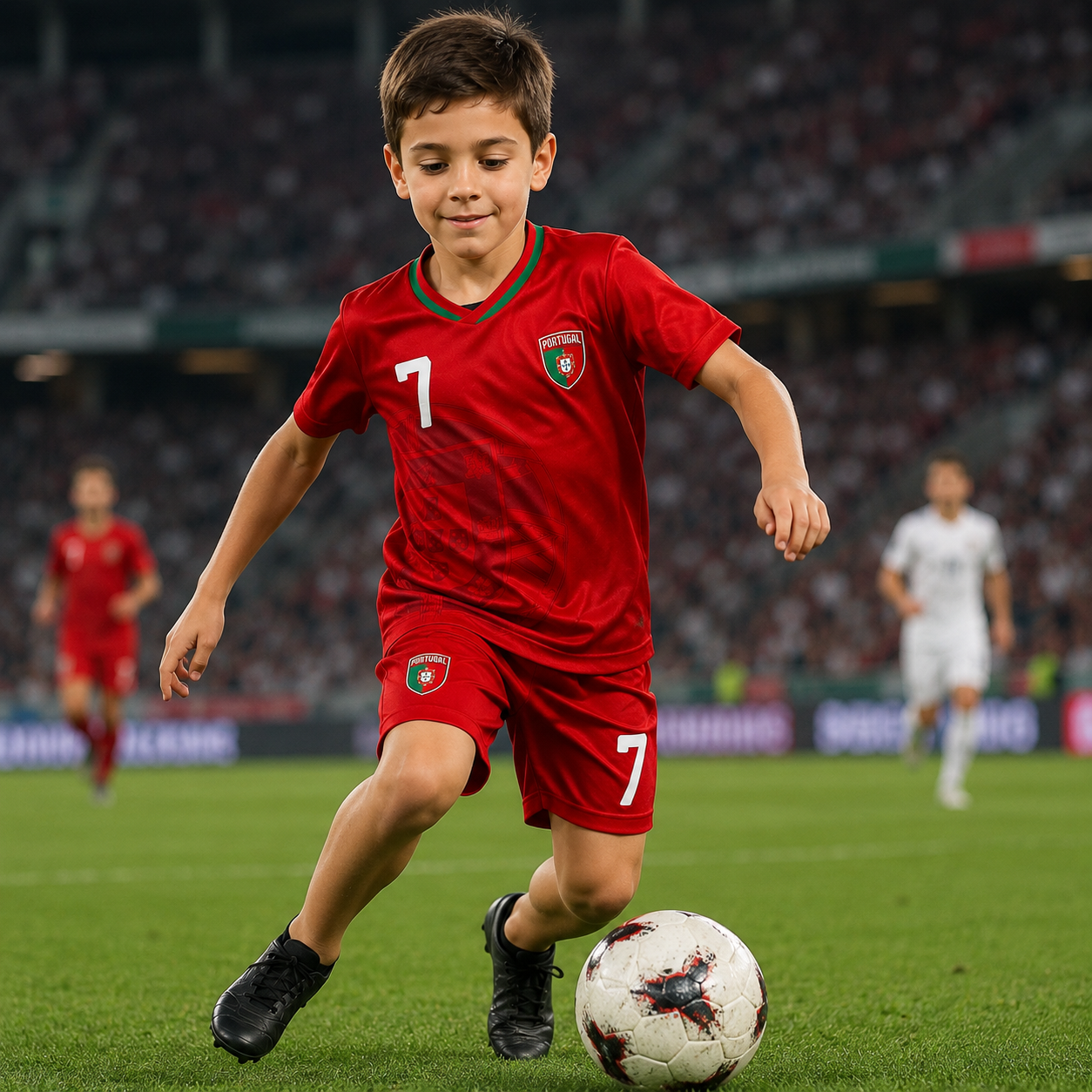 Portugal Kinder Fußball Trikot Set Shirt Hose FanSet WM EM Kinder