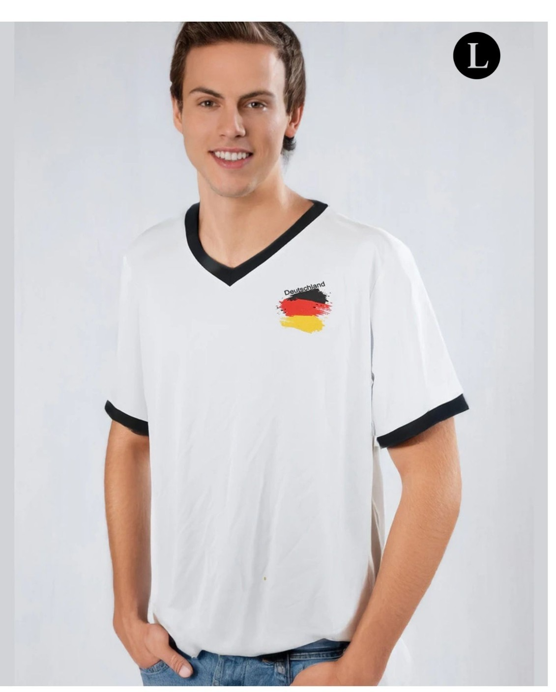 Deutschland Fanartikel WM EM Fahne Flagge Poncho Horn Auswahl