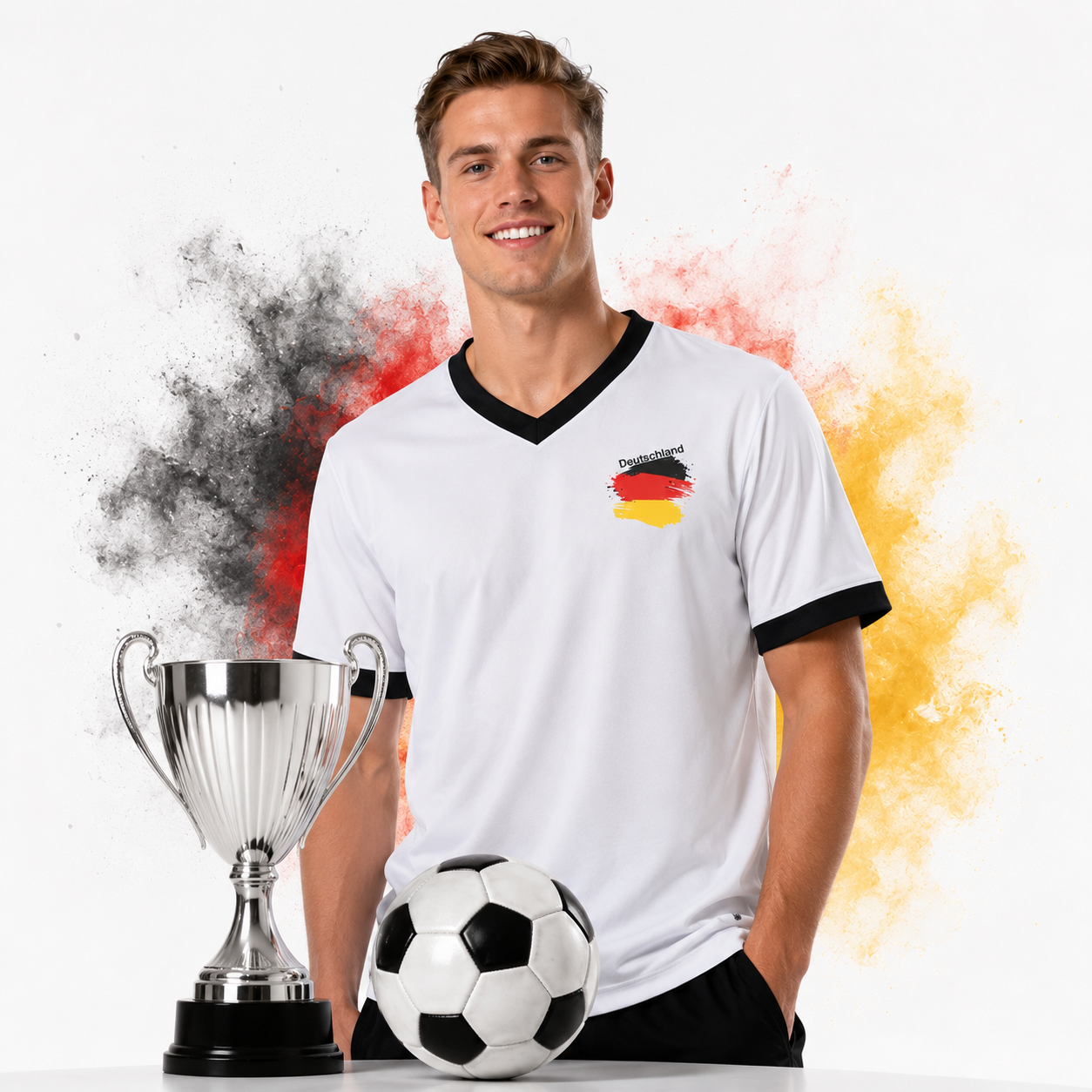 Deutschland Fußball FanShirt Jersey Herren Damen WM EM