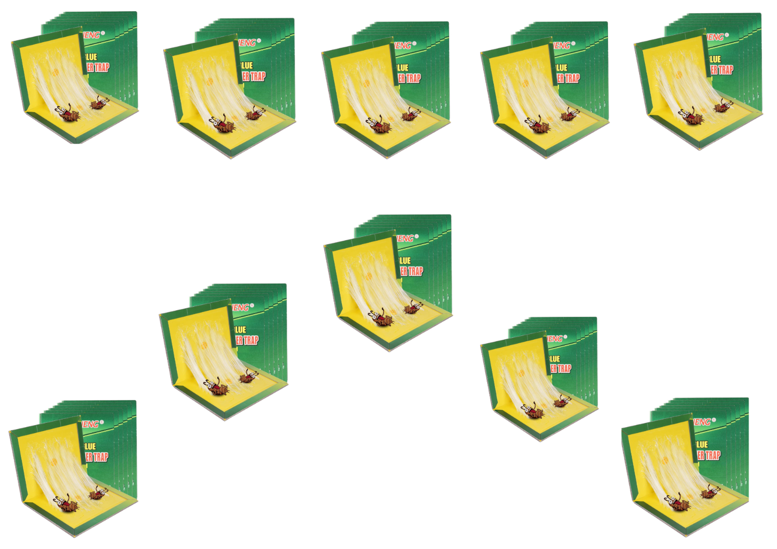 Klebefalle Klebepad für Haus, Küche & Keller – 1, 5 oder 10 Stück