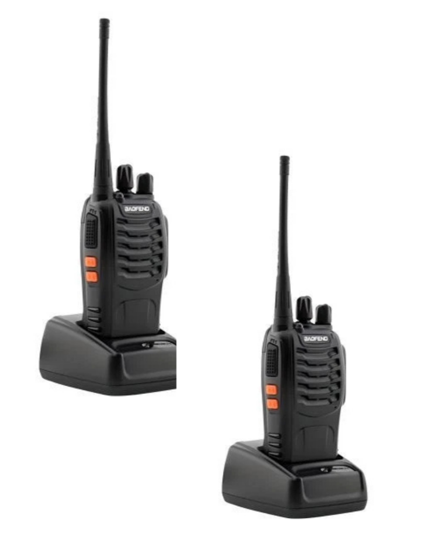 Baofeng Walkie Talkie Funkgerät PMR 16 Kanäle Reichweite 8km Set
