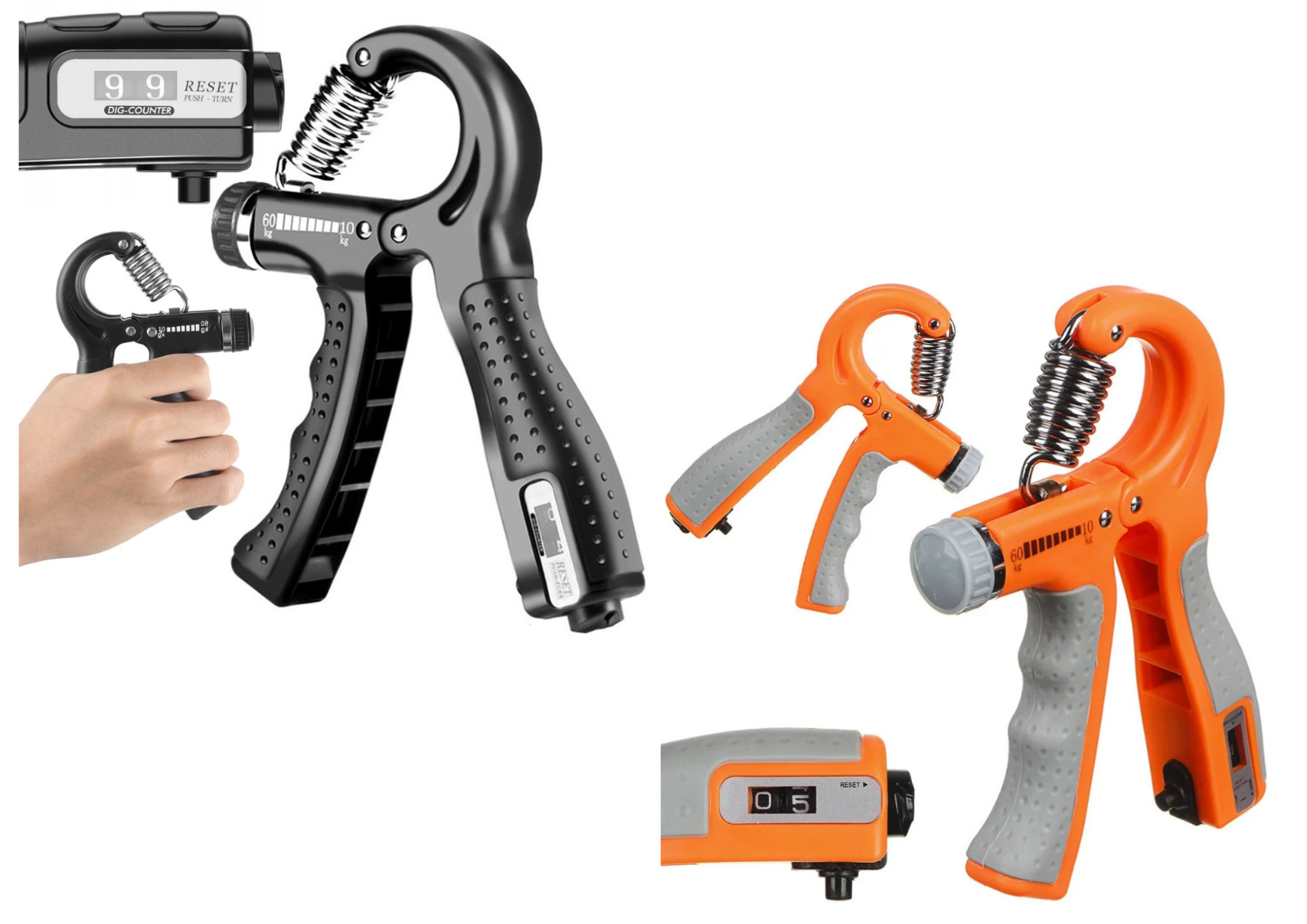 Handtrainer Fingertrainer Unterarmtrainer Griffkrafttrainer Fitness Auswahl