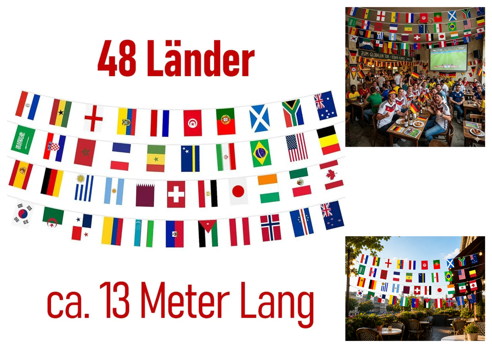Flagge Fahne Fanflagge Länderflaggen Nationalflaggen Deutschland Türkei Auswahl