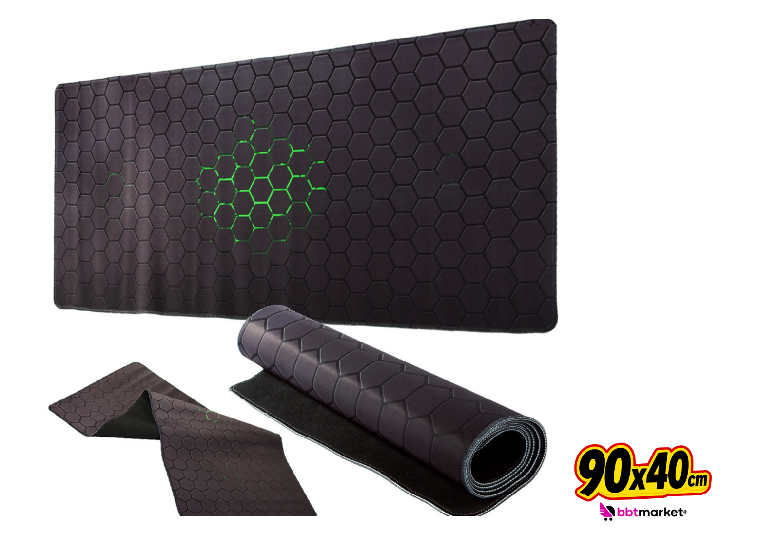 Gaming Mauspad XXL Schreibtischunterlage Mousepad Groß Rutschfest Büro PC
