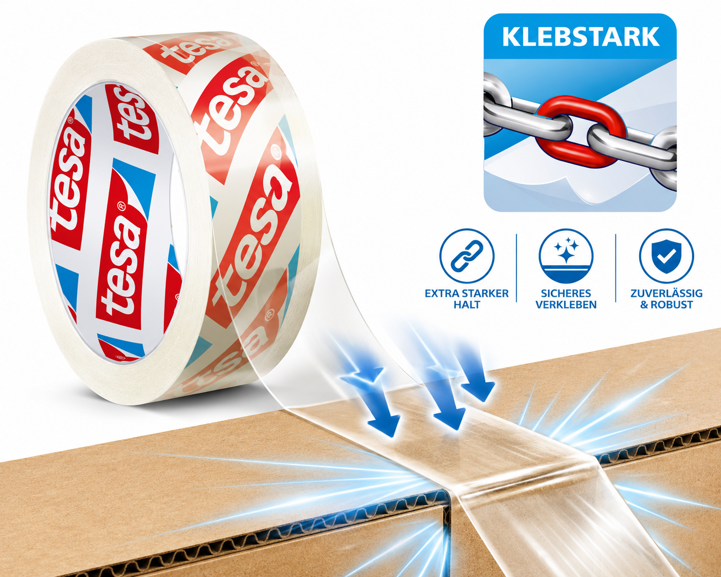 tesafilm Klebefilm 10m x 15mm Transparent Starkes Klebeband Büro Haushalt