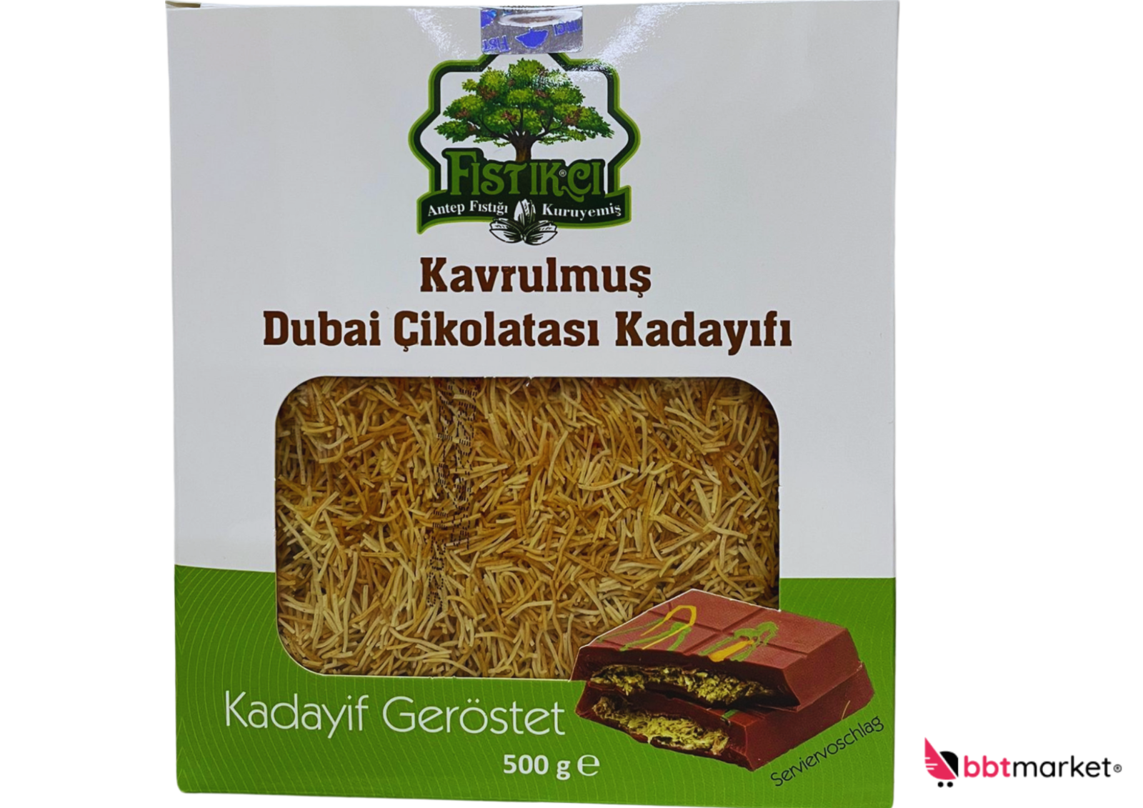 Kadayif geröstet Teigfäden - Engelshaar - Künefe -500 GR- für Dubai Schokolade