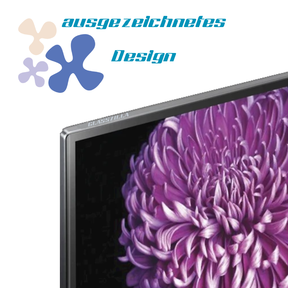 GlassZilla 65 Zoll Fernseher Schutz/TV Bildschirmschutz/Displayschutz/3mm Acryl