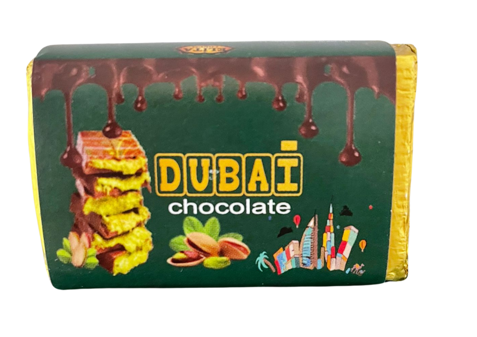 Dubai Schokolade mit Pistazien und Kadayif 30g