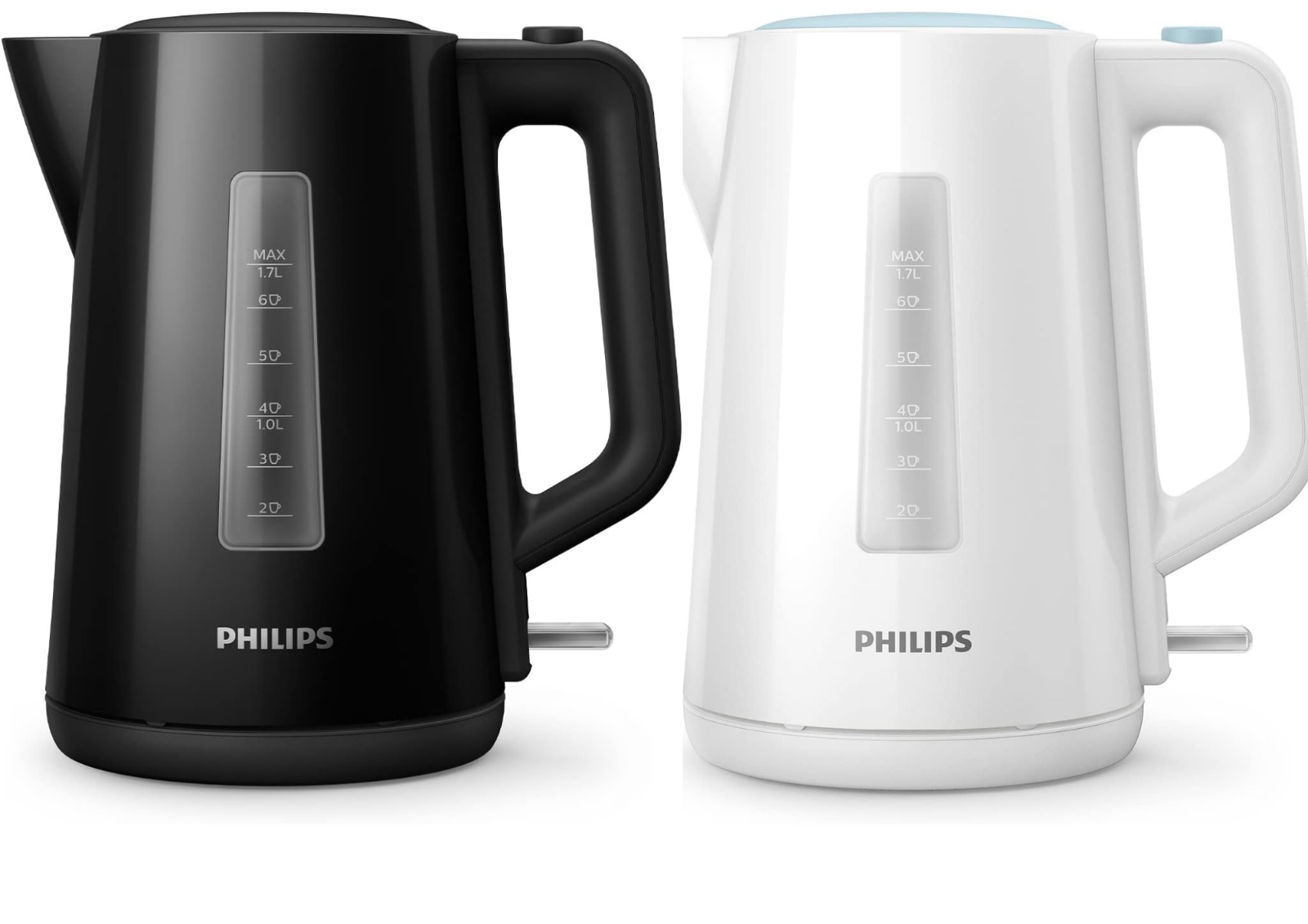 Philips Wasserkocher 1.7 L Fassungsvermögen mit Kontrollanzeige, Pirouettenbasis