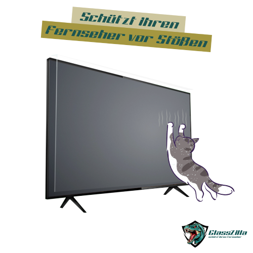 GlassZilla 65Zoll Fernseher Schutz/TV Bildschirmschutz /Displayschutz 3mm Acryl