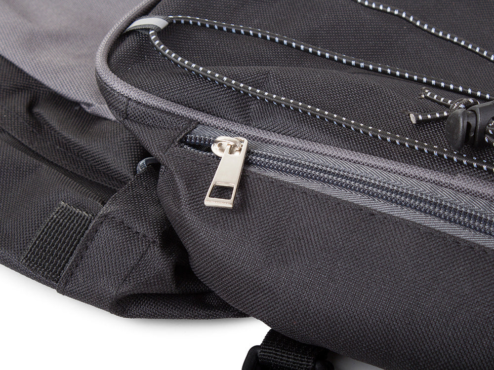 60L Fahrrad Gepäckträgertasche – Wasserdicht, 3 Hauptfächer, Reflektoren & Regenhülle