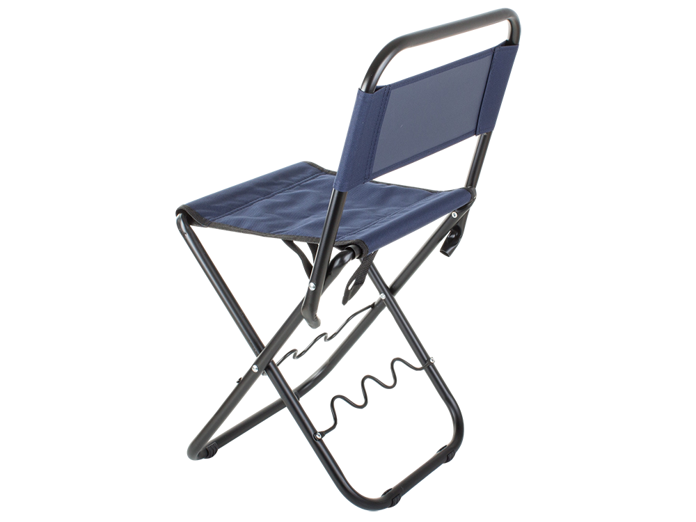 Angelstuhl klappbar mit Rückenlehne und Griff – stabil & platzsparend