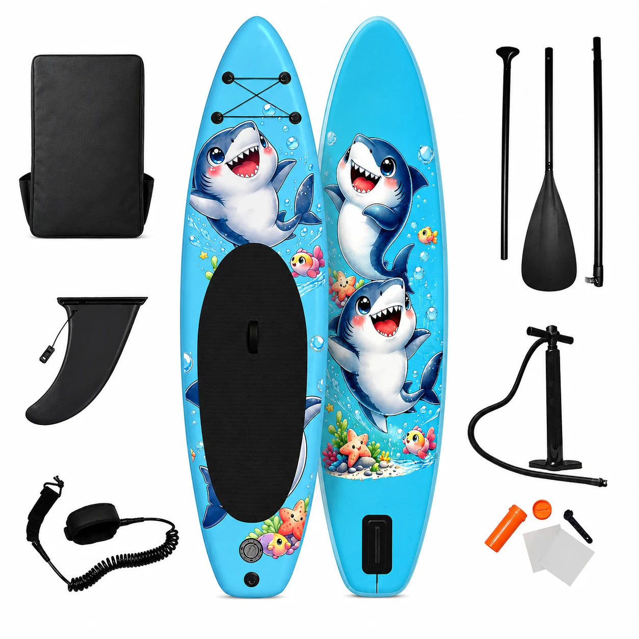 Aufblasbares SUP Board 305x81x15cm Stand Up Paddle Komplettset oder Zubehör