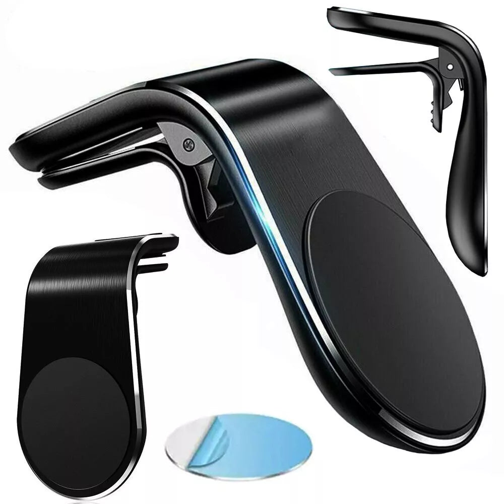 Car Phone Holder Magnetic Air Vent, Universal Mobile Phone Holder, for iPhone, Samsung 
