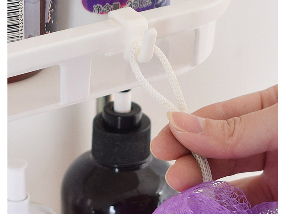 Badezimmerregal über dem WC – Freistehendes Toilettenregal mit 2 Ablagen