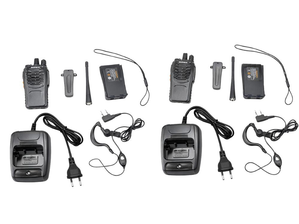 10X BAOFENG PMR446 BF-88E 0.5W 3KM WALKIE TALKIE HANDHELD RADIO AUTO SQUELCH VOX 