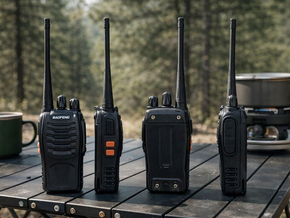 10X BAOFENG PMR446 BF-88E 0.5W 3KM WALKIE TALKIE HANDHELD RADIO AUTO SQUELCH VOX 