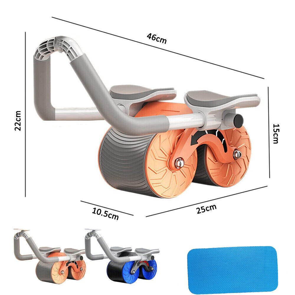 Bauchroller Bauchmuskeltrainer AB Wheel Roller Automatic Rebound