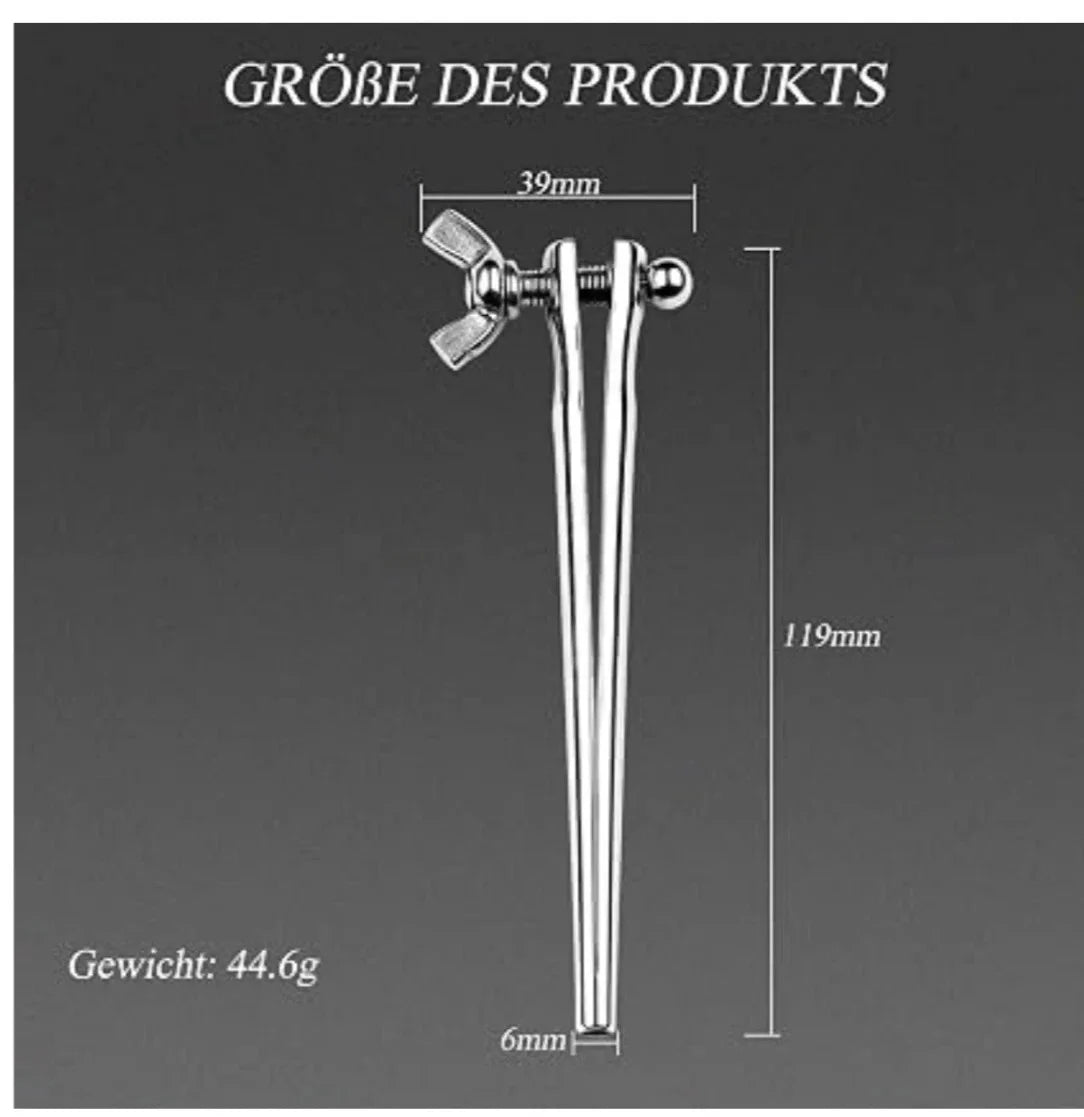 BDSMAGE Dilator Harnröhre Edelstahl Harnröhren Dilatatoren Set,Eichel Stimulator