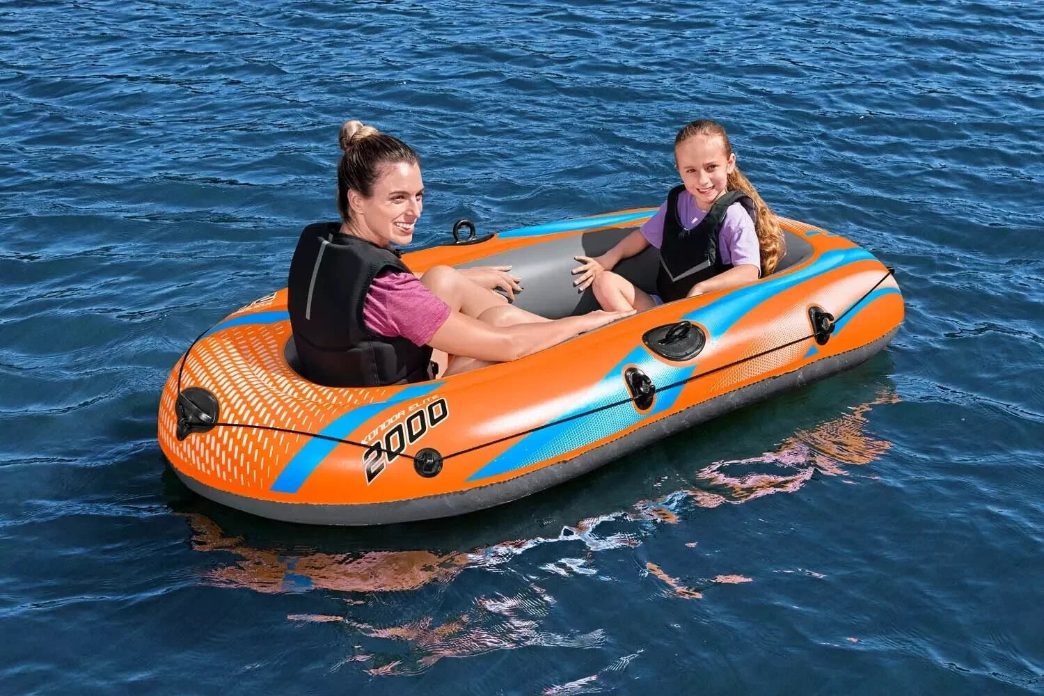 Bestway Kondor 2000 Schlauchboot 2 Personen Set Paddel Pumpe Auswahl