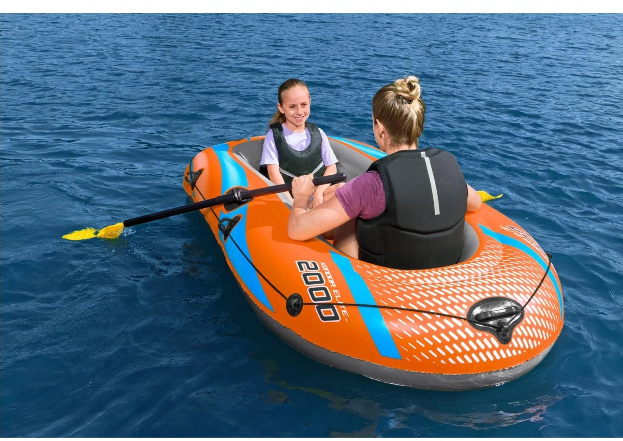 Bestway Kondor 2000 Schlauchboot 2 Personen Set Paddel Pumpe Auswahl