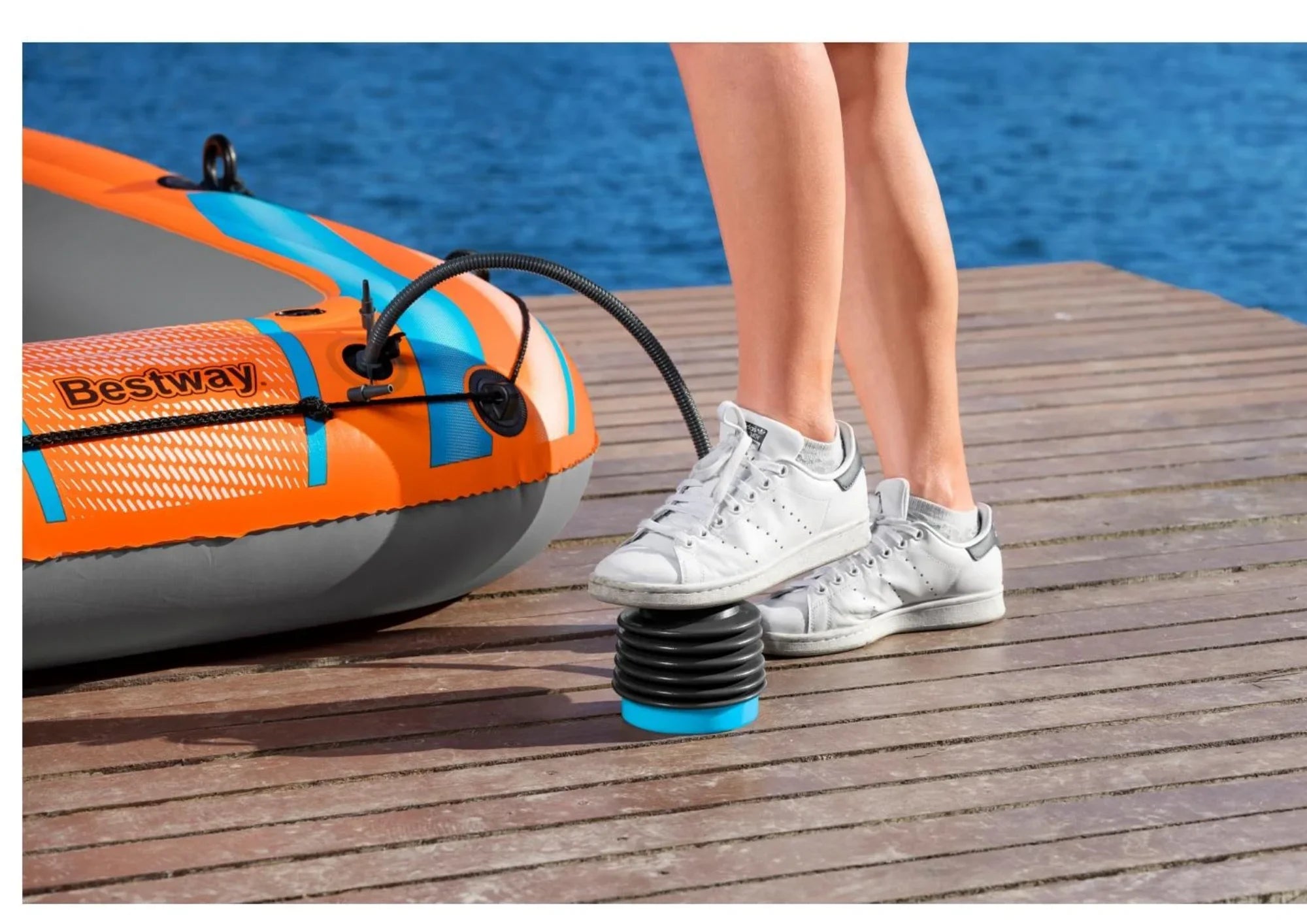 Bestway Kondor 2000 Schlauchboot 2 Personen Set Paddel Pumpe Auswahl
